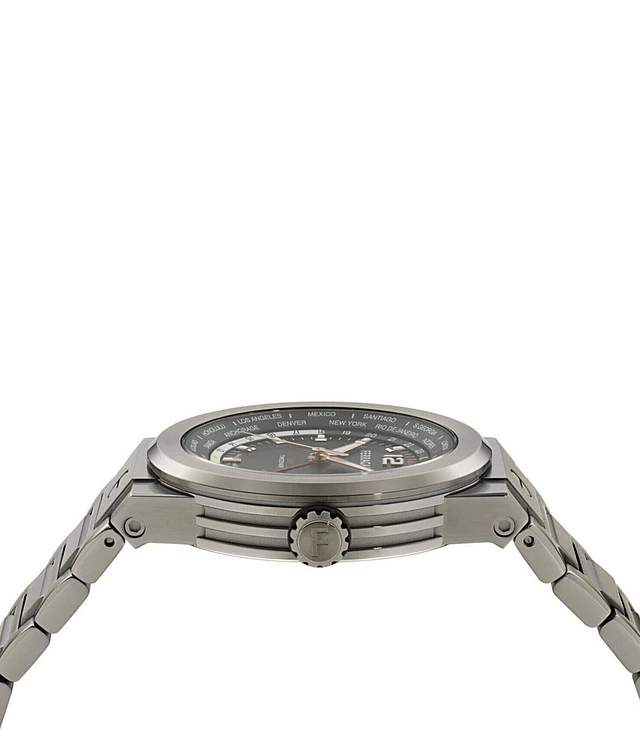 Salvatore Ferragamo Men's F-80 Tonneau Skeleton Quartz