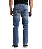 Silver Jeans Co. Allan Slim Fit Straight Leg Stretch Jeans | Brazos Mall
