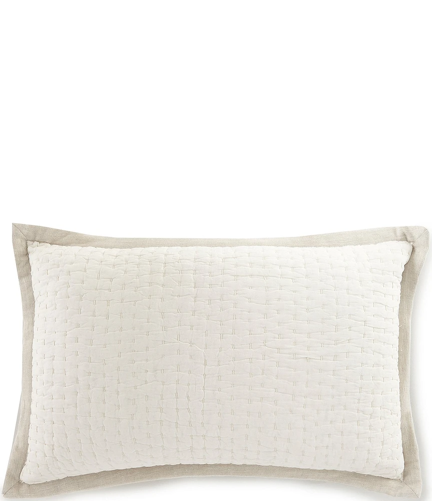 Southern Living Simplicity Collection Linen & Cotton Square high quality Pillow