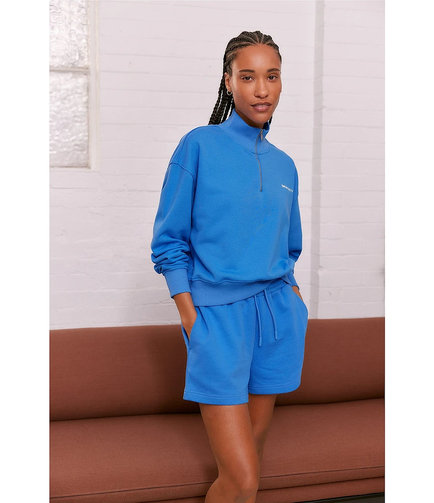 Sweaty Betty Revive Crop Half Zip Coordinating Sweatshirt