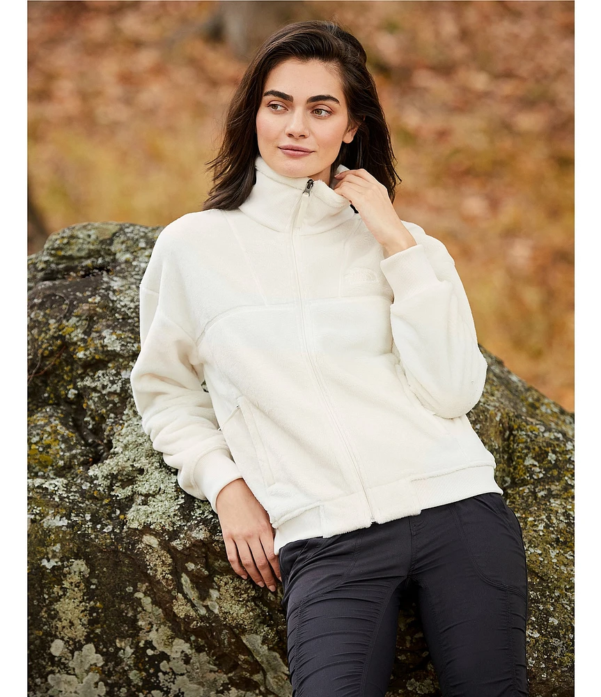The North Face Osito Lux Long Sleeve Full-Zip Fleece Jacket at