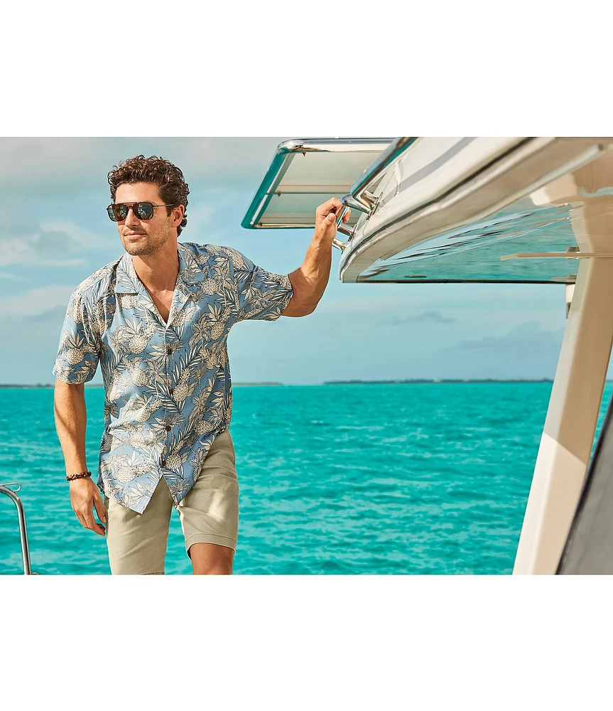 Tommy Bahama - VERACRUZ CAY PINEAPPLE TROPICS SHORT SLEEVE SHIRT