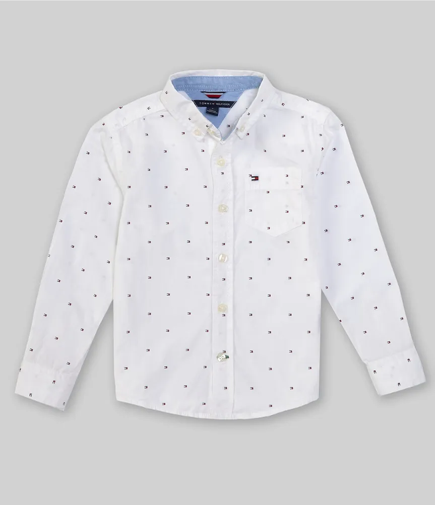 Boys best sale hilfiger shirt