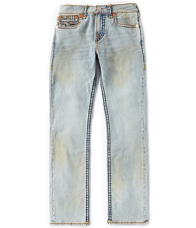 True Religion Ricky Super T Jeans Black | Mainline Menswear