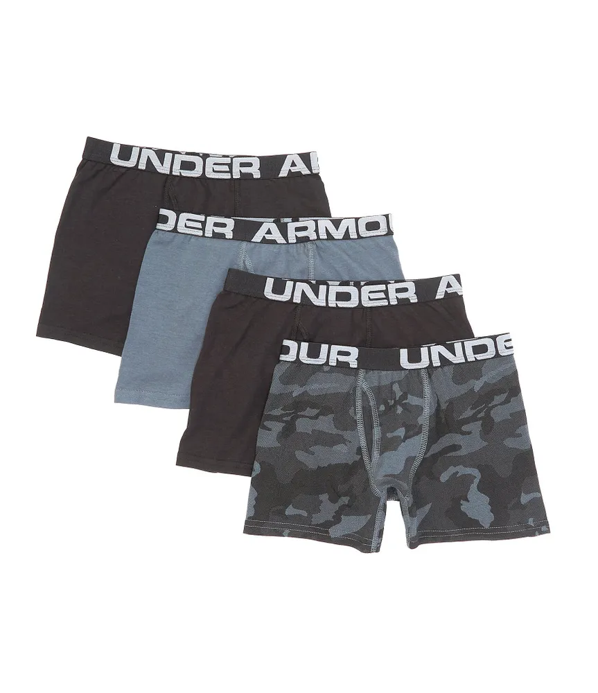 Boys under armour boxer shorts deals
