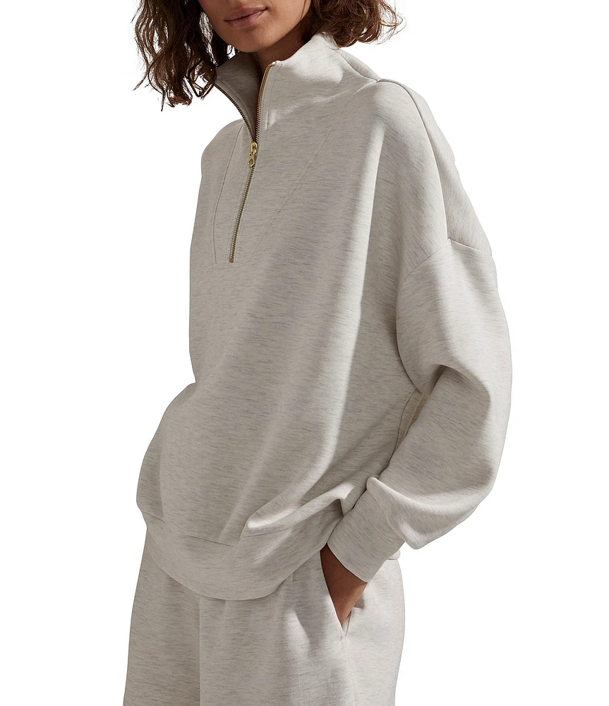 Varley Hawley Coordinating Half Zip Sweatshirt at Hamilton Place
