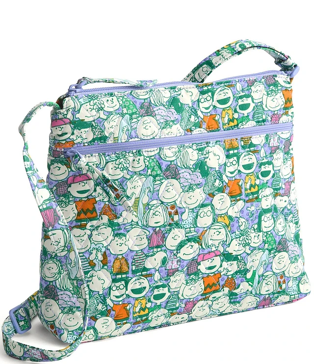 Vera Bradley Daisies Triple Zip Hipster Crossbody Bag | The