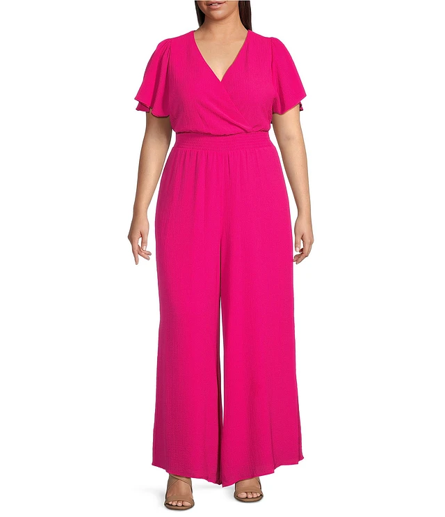 Vince camuto wide leg jumpsuit on sale