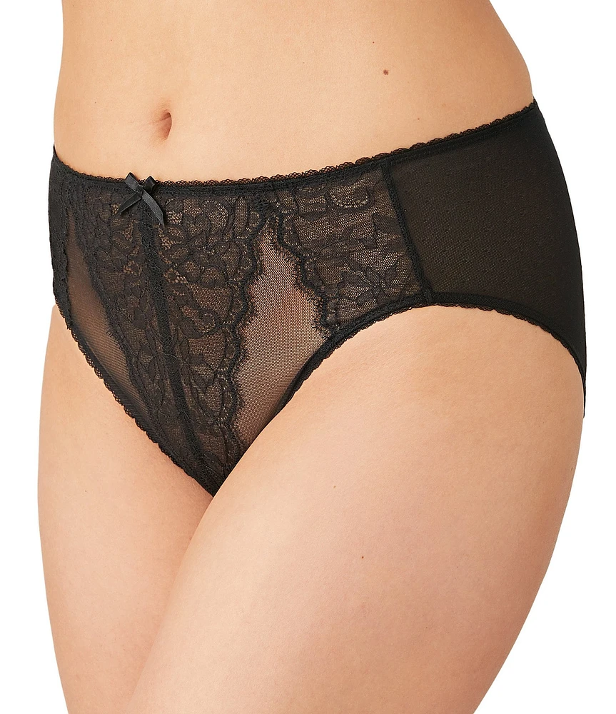 Wacoal Retro Chic Hi-Cut Brief Panty at Hamilton Place in