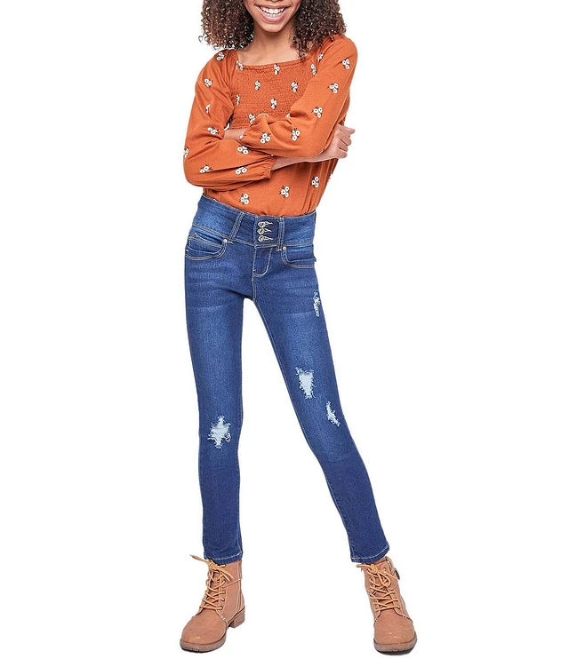 YMI Jeanswear Big Girls 7-14 WannaBettaFit Skinny Jeans at