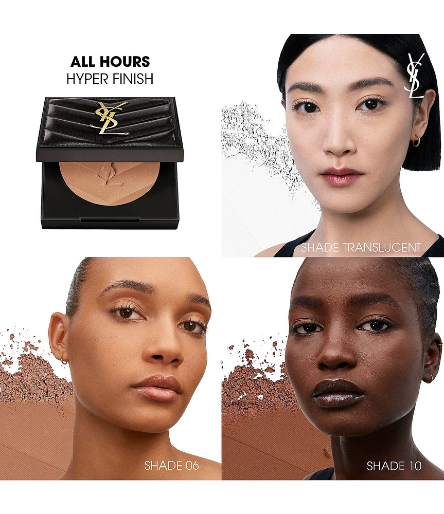 ファンデーション YSL ALL HOURS HYPER FINISH 0.1 Discover the new YSL Beauty All Hours Hyper Finish powder