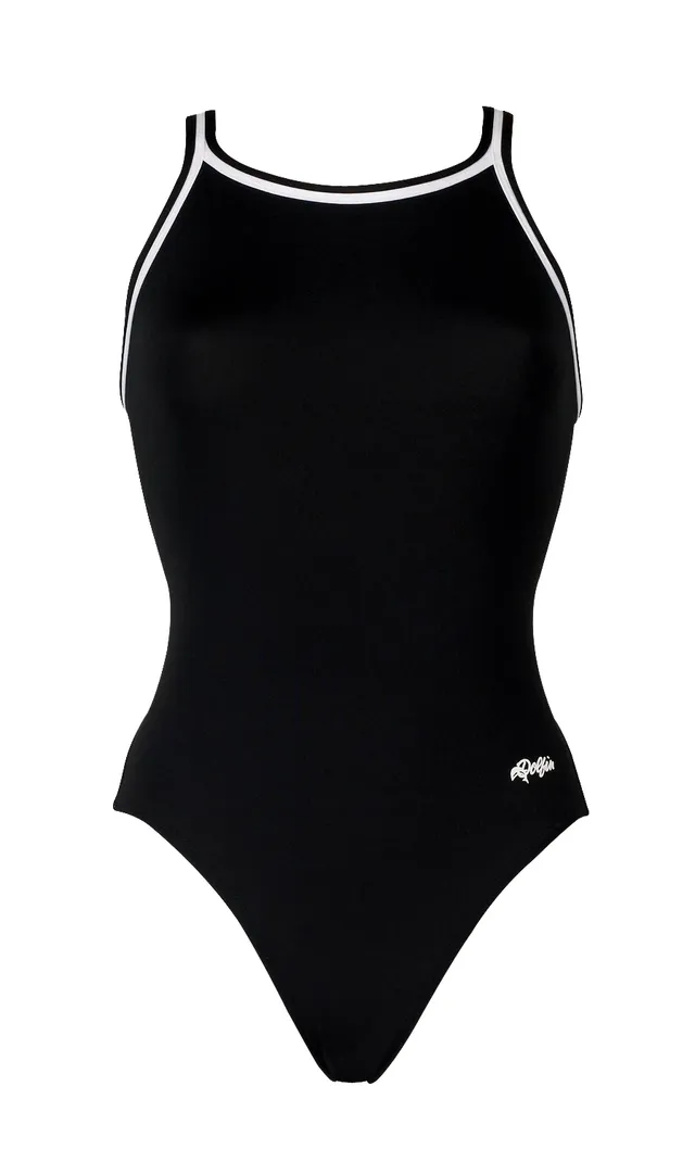 Dick s Sporting Goods Dolfin Women s Solid DBX Back Swimsuit