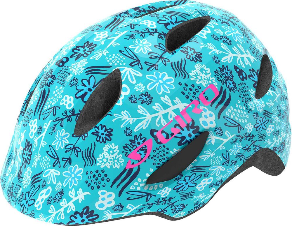 Floral cheap bike helmet