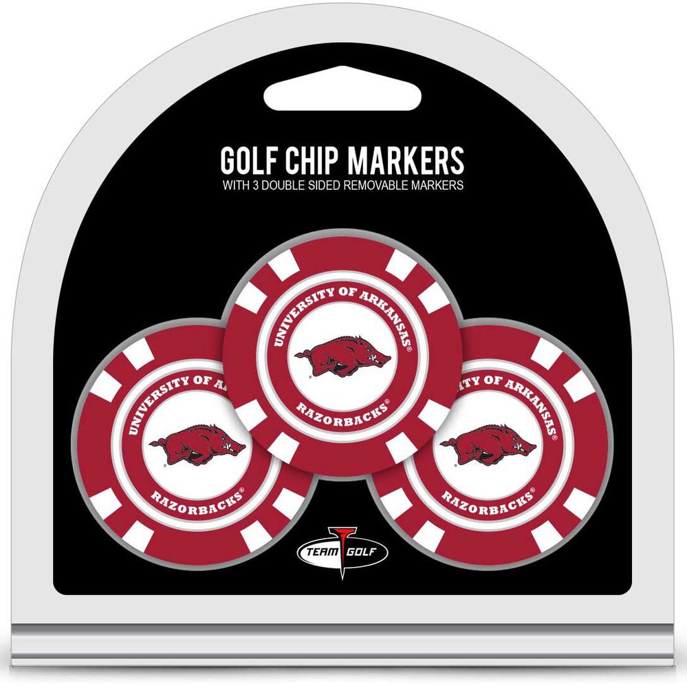 Dick's Sporting Goods Team Golf Arkansas Razorbacks Poker Chips Ball