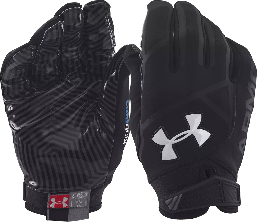 Cold gear football gloves on sale