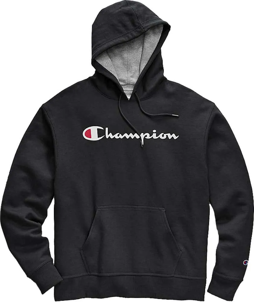 Champion men's discount powerblend graphic hoodie