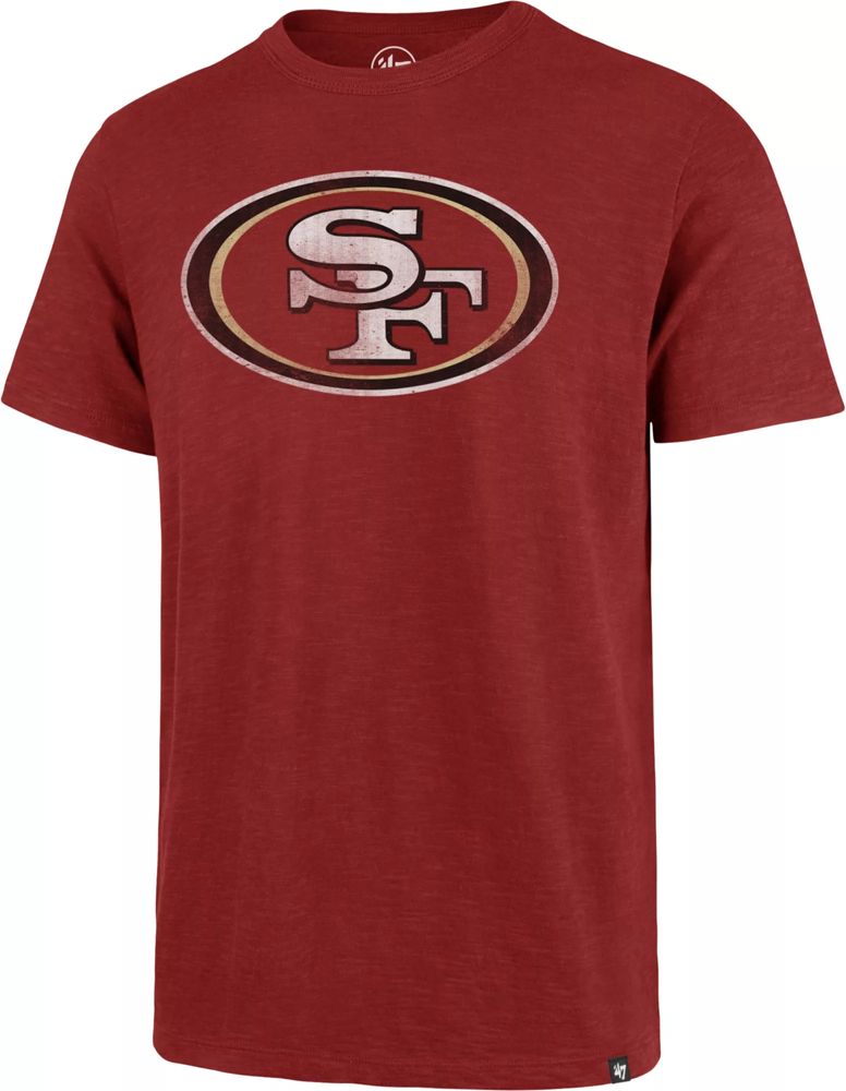 Dick's Sporting Goods 47 Men's San Francisco 49ers Scrum Logo Red T ...