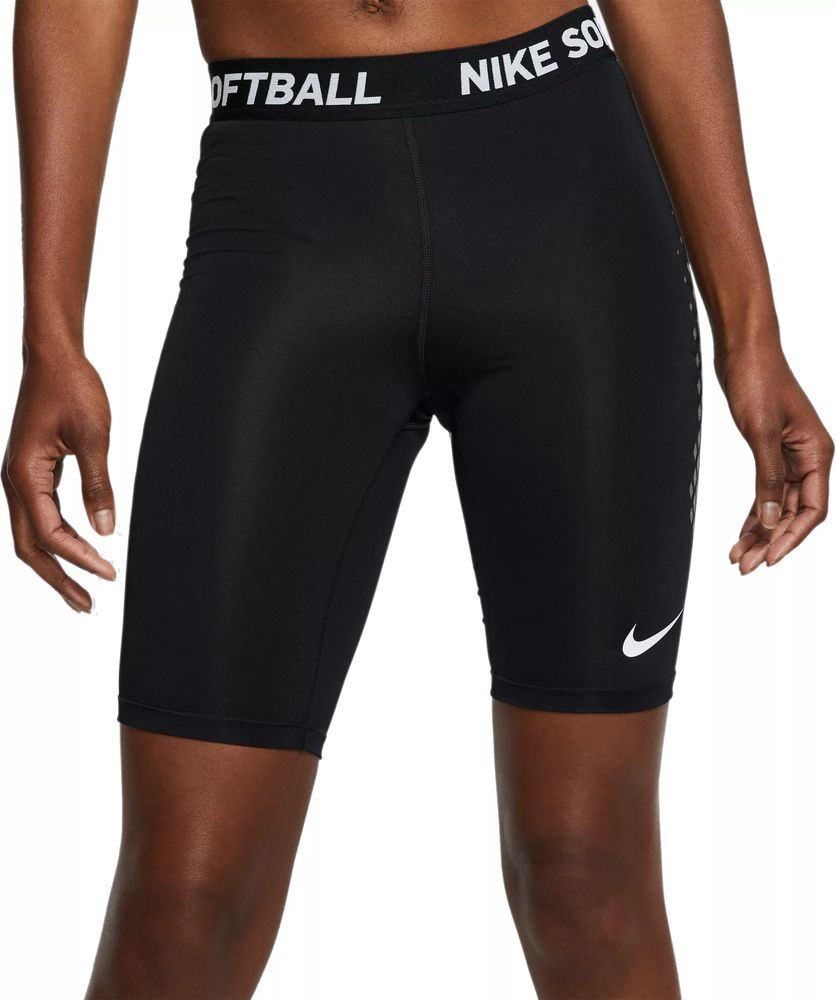 Dick s Sporting Goods Nike Women s Dri FIT Softball Slider Shorts