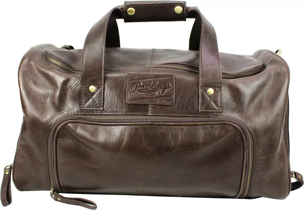 Rawlings leather 2025 duffle bag