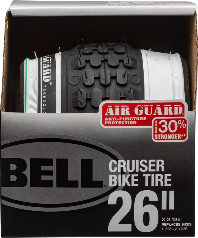 Bell comfort cruiser bike best sale tires with flat defense