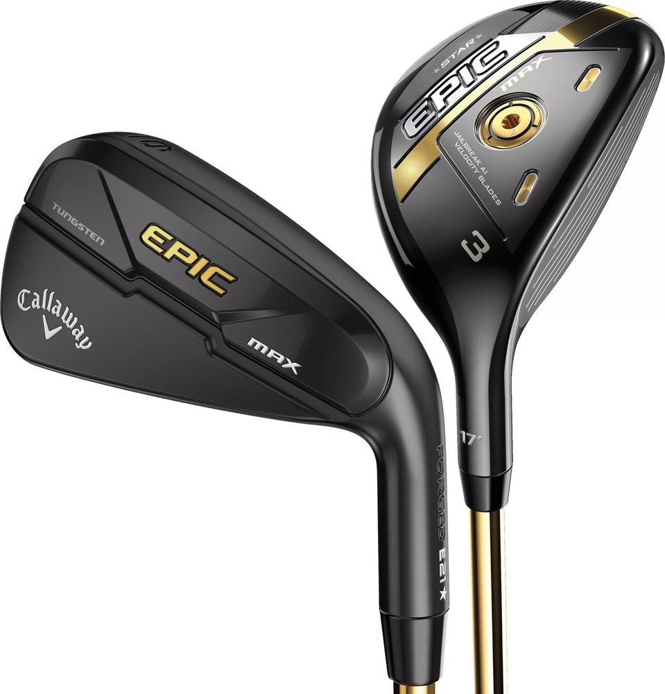 Dick's Sporting Goods Callaway Epic MAX Star Hybrid/Irons | Bridge