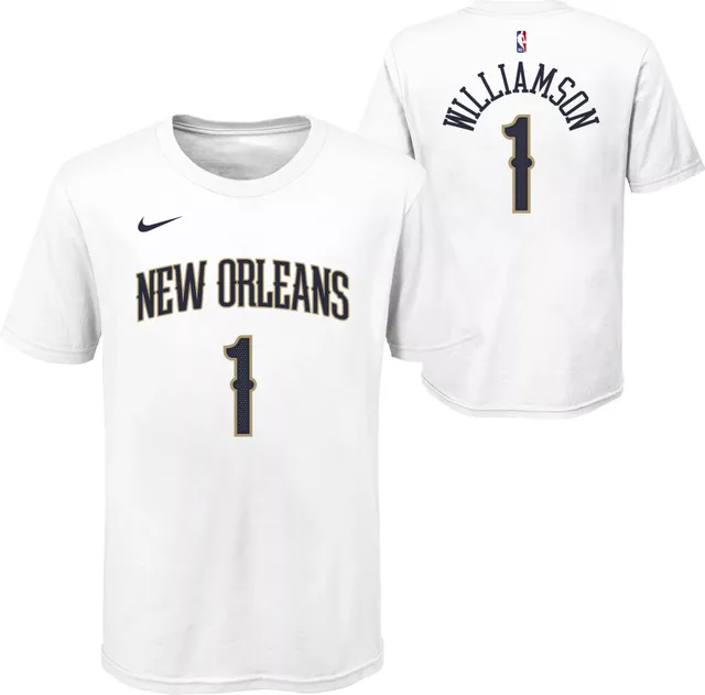 Nike Zion Williamson outlet Pelicans Jersey White Size Large