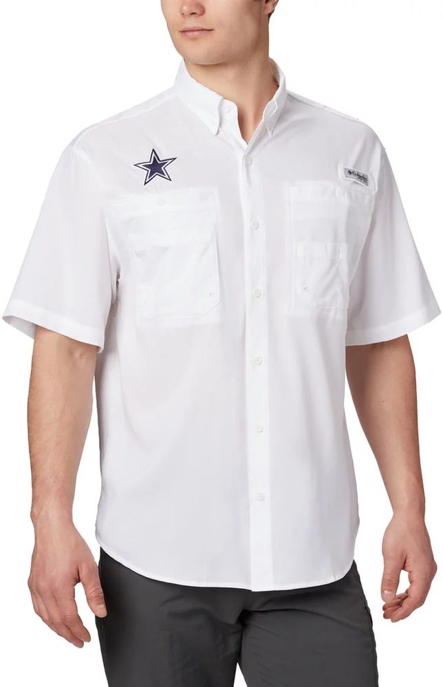 Men's columbia sale dallas cowboys shirt