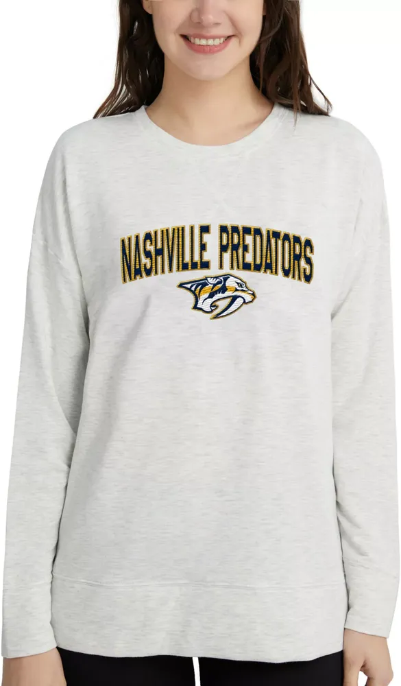 Nashville predators store crew neck sweatshirt