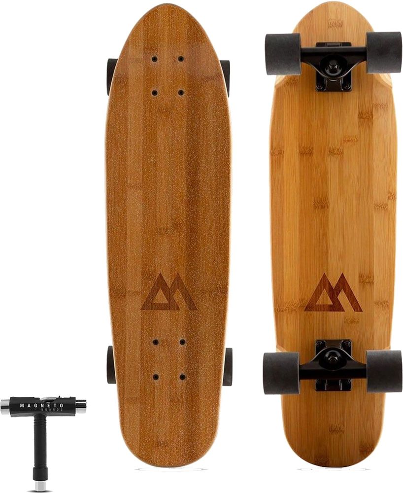 Dick's Sporting Goods Mini Cruiser Bamboo Skateboard Bridge