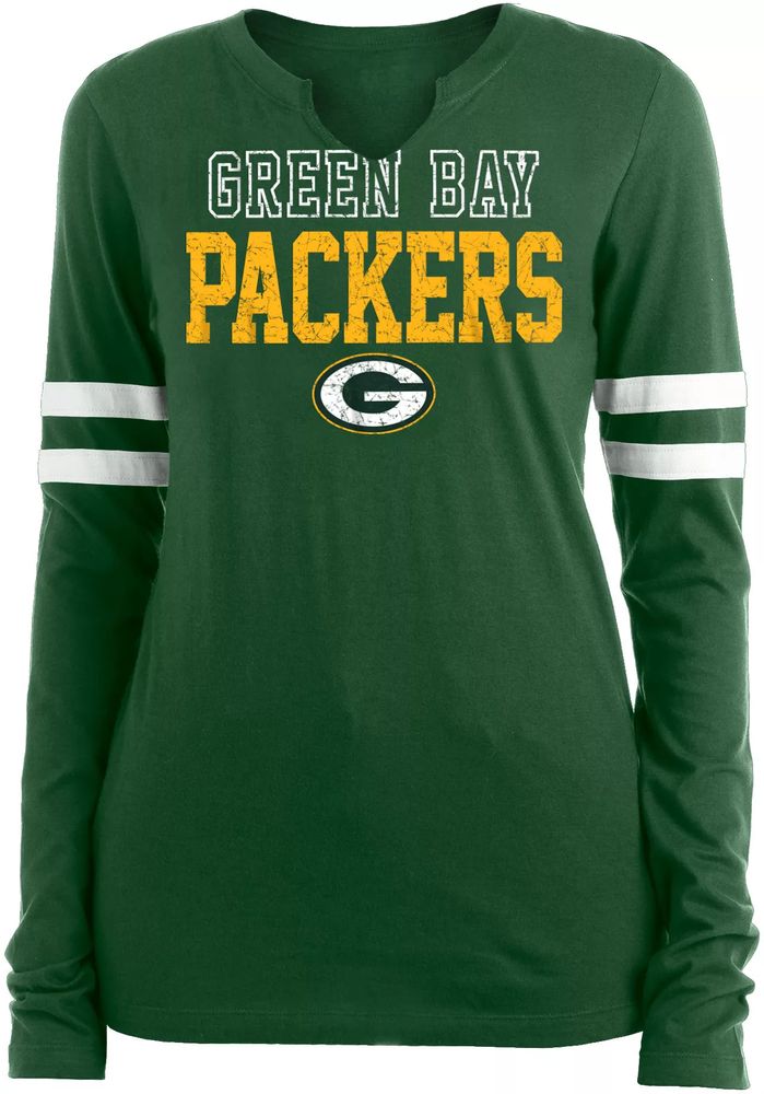 Women's green bay hotsell packer long sleeve shirts