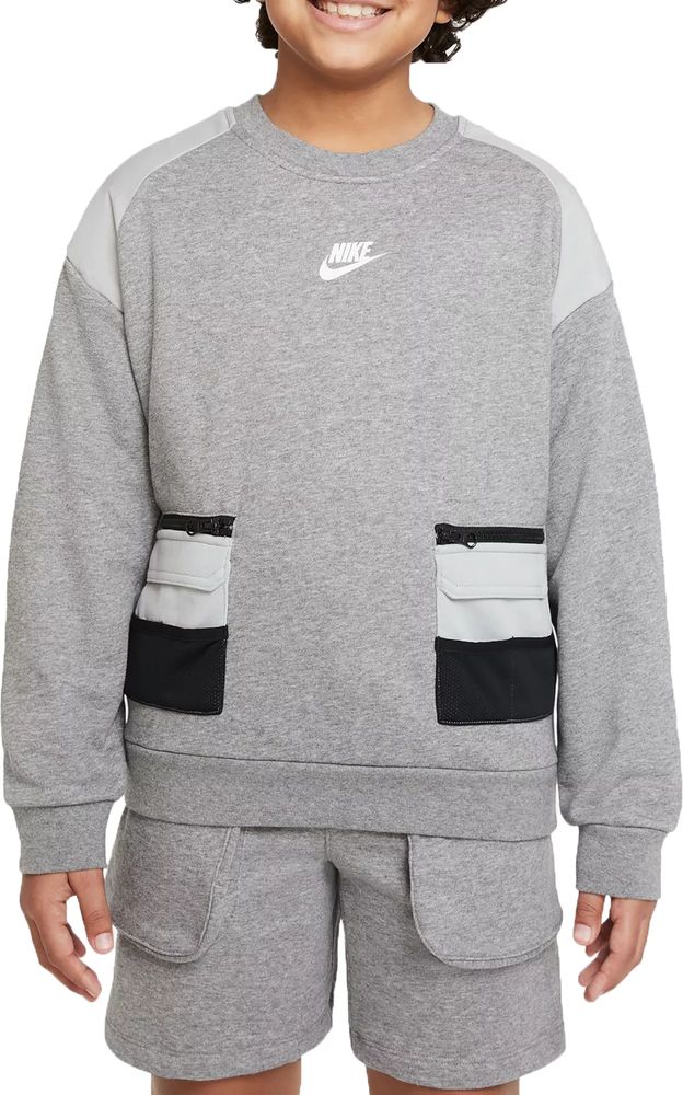 Nike crew best sale sweatshirt junior