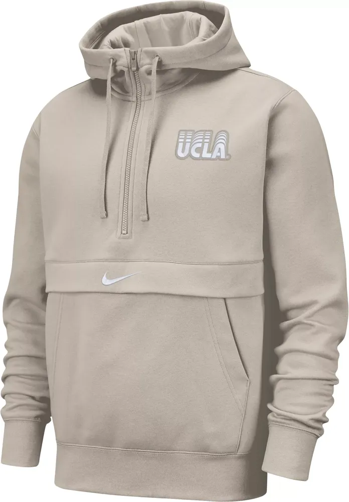 Nike men's half zip hoodie hot sale