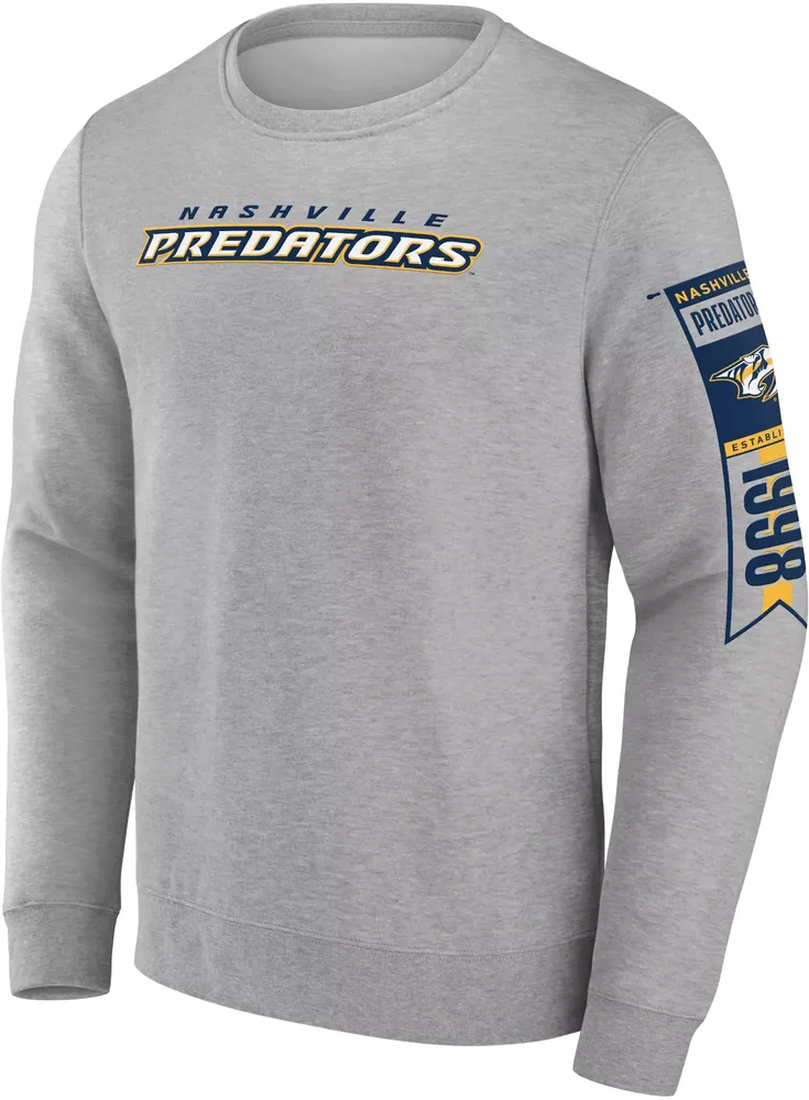 Nashville predators cheap crew neck sweatshirt