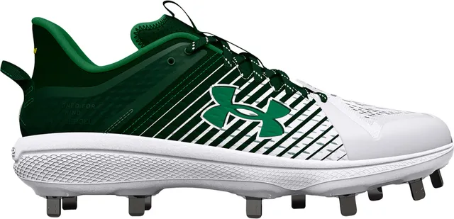 Green under clearance armour baseball cleats