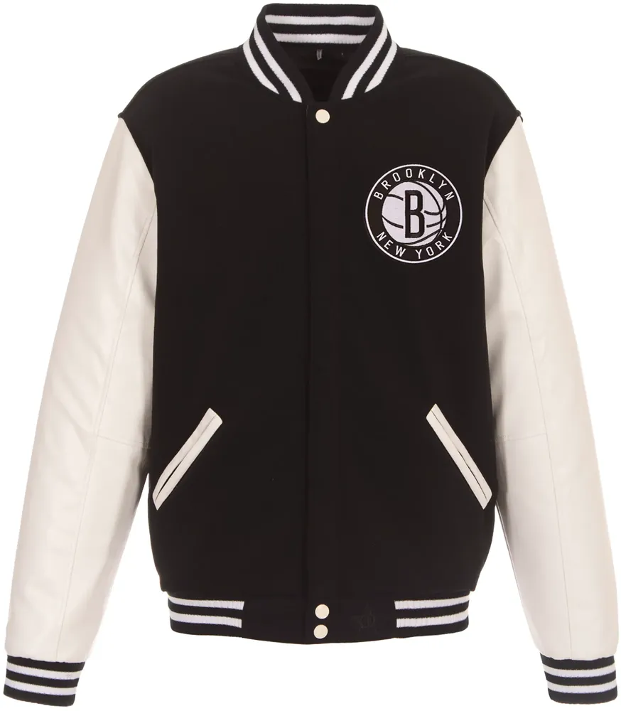 Dick s Sporting Goods JH Design Men s Brooklyn Nets Black Varsity