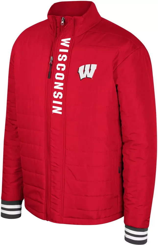 Dick's Sporting Goods Colosseum Men's Wisconsin Badgers Red Never