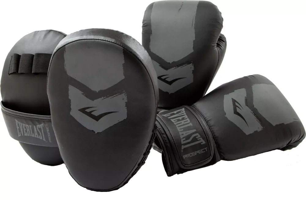 Everlast prospect youth glove & deals mitt kit