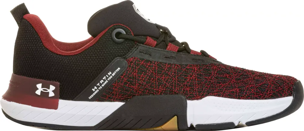 Garnet and black under armour shoes best sale