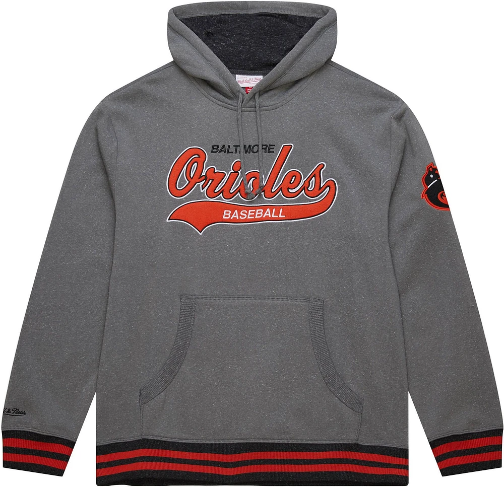 Mitchell & Ness Baltimore orioles hooded long sleeve sale L