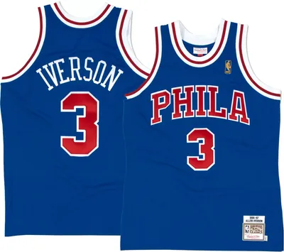 Mitchell & Ness store Men's Philadelphia 76ers Allen Iverson #3 Swingman Jersey