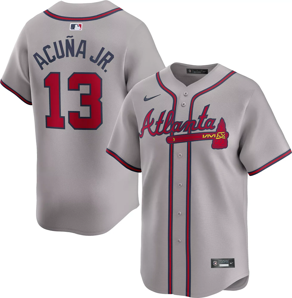 $160 Nike Atlanta factory Braves Ronald Acuna Jr City Connect MLB Jersey Mens Sz: L