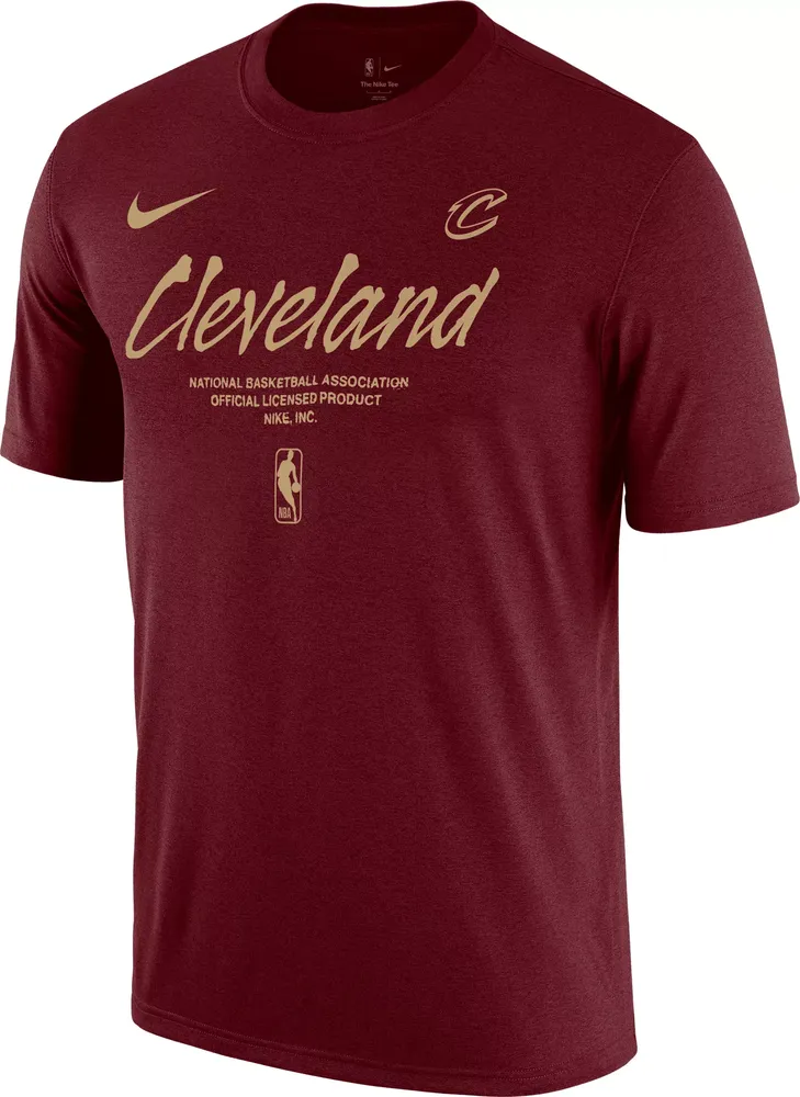 Dick s Sporting Goods Nike Men s Cleveland Cavaliers Red Logo T