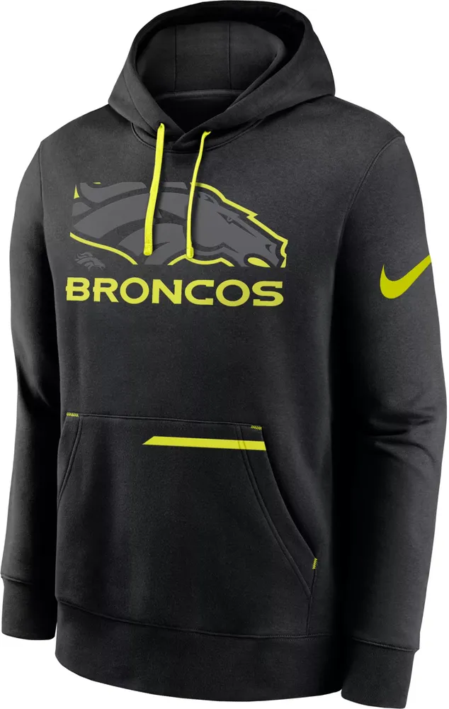 Black shop broncos sweatshirt