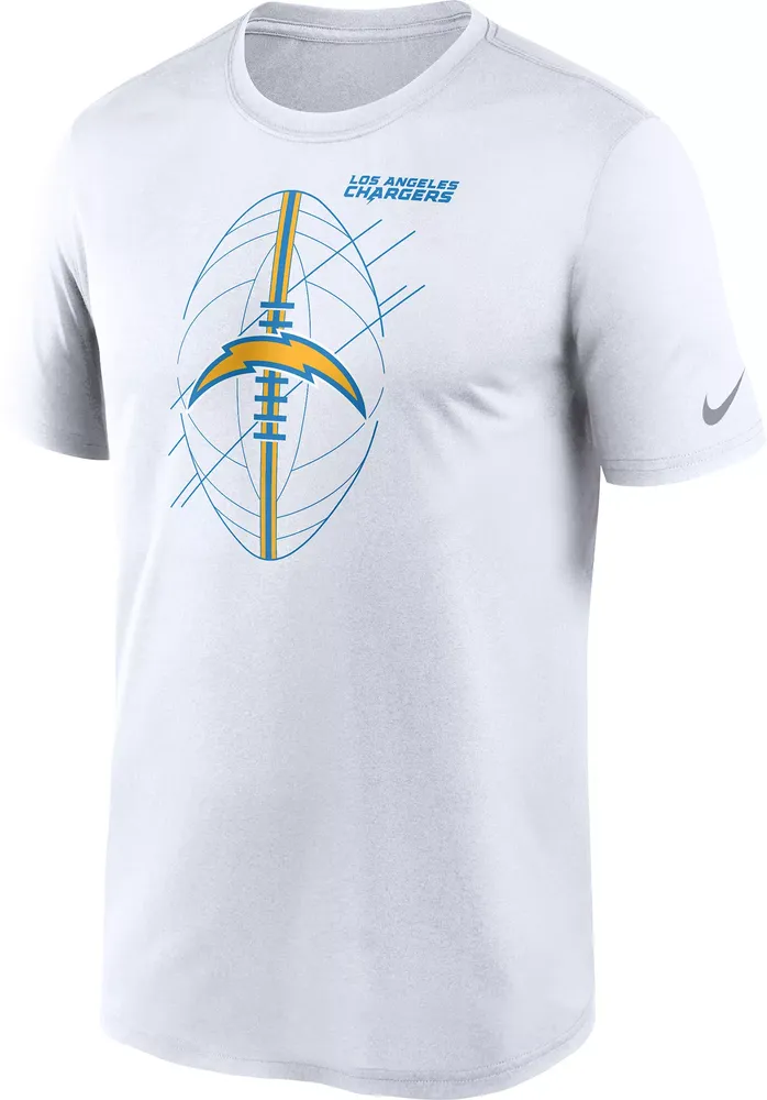 White sales chargers shirt