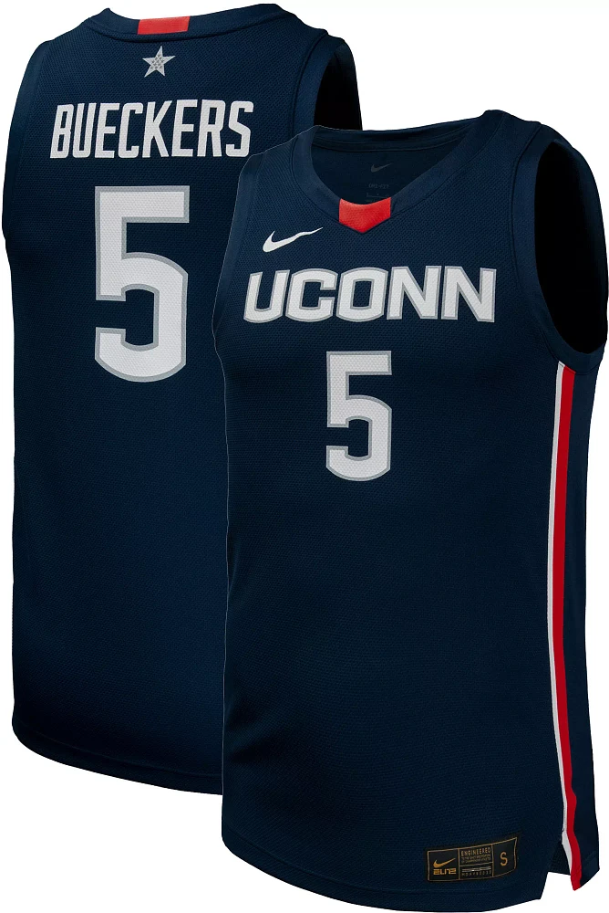 Nike Women's UConn Huskies #5 Blue Paige Bueckers Replica Basketball ...