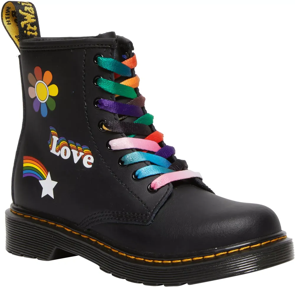 Kids dr marten style boots on sale