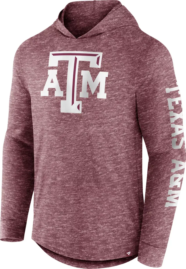 2024 Texas A&M Aggies Mens Large Fanatics Maroon White Extra Point Hoodie Sweatshirt