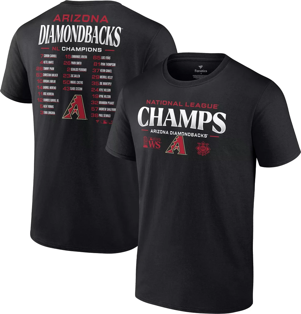 Fanatics MLB Youth 2023 National League Champions Arizona Diamondbacks  Roster T-Shirt | The Market Place