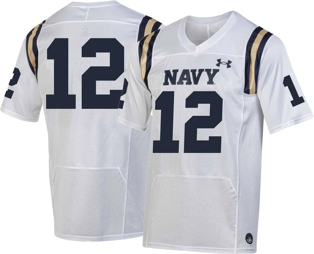 Navy football gear under 2025 armour