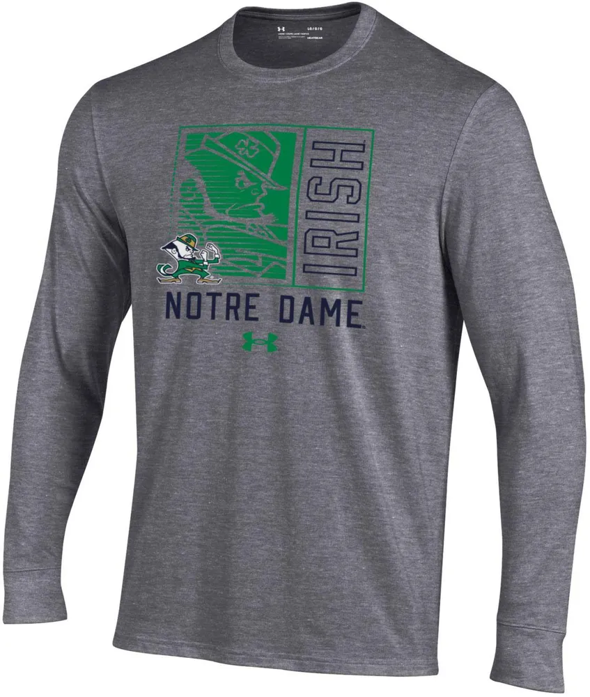 Notre dame under armour long sleeve deals